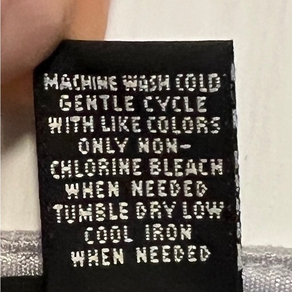 Alfani XL Blouson Midi Gray Lace overlay with Gray Lining Blouson with V-neck - Picture 10 of 11